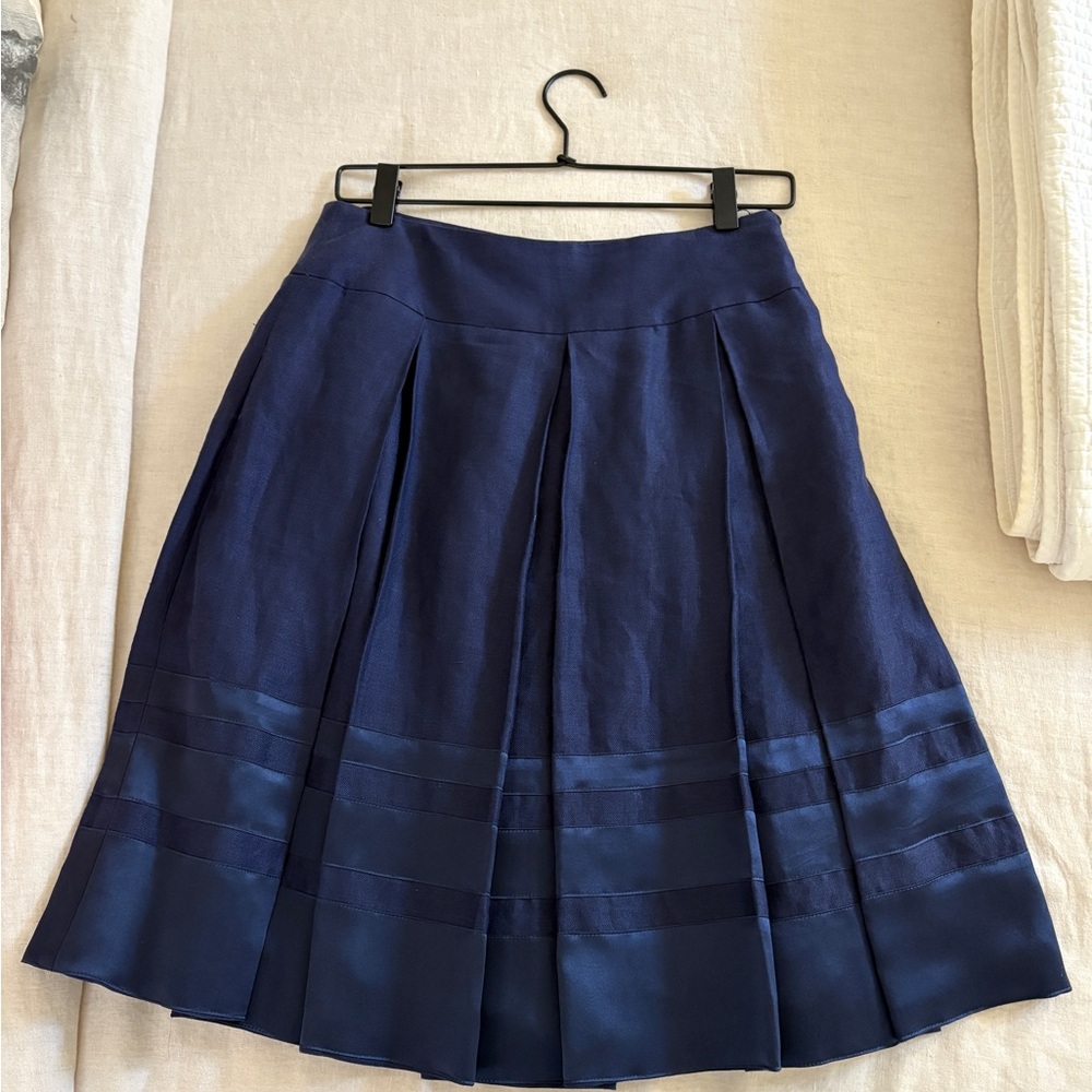 Vintage Escada Sport pleated navy skirt